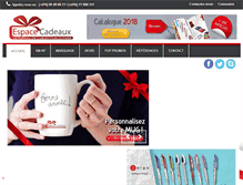 Tablet Screenshot of espace-cadeaux-tunisie.com